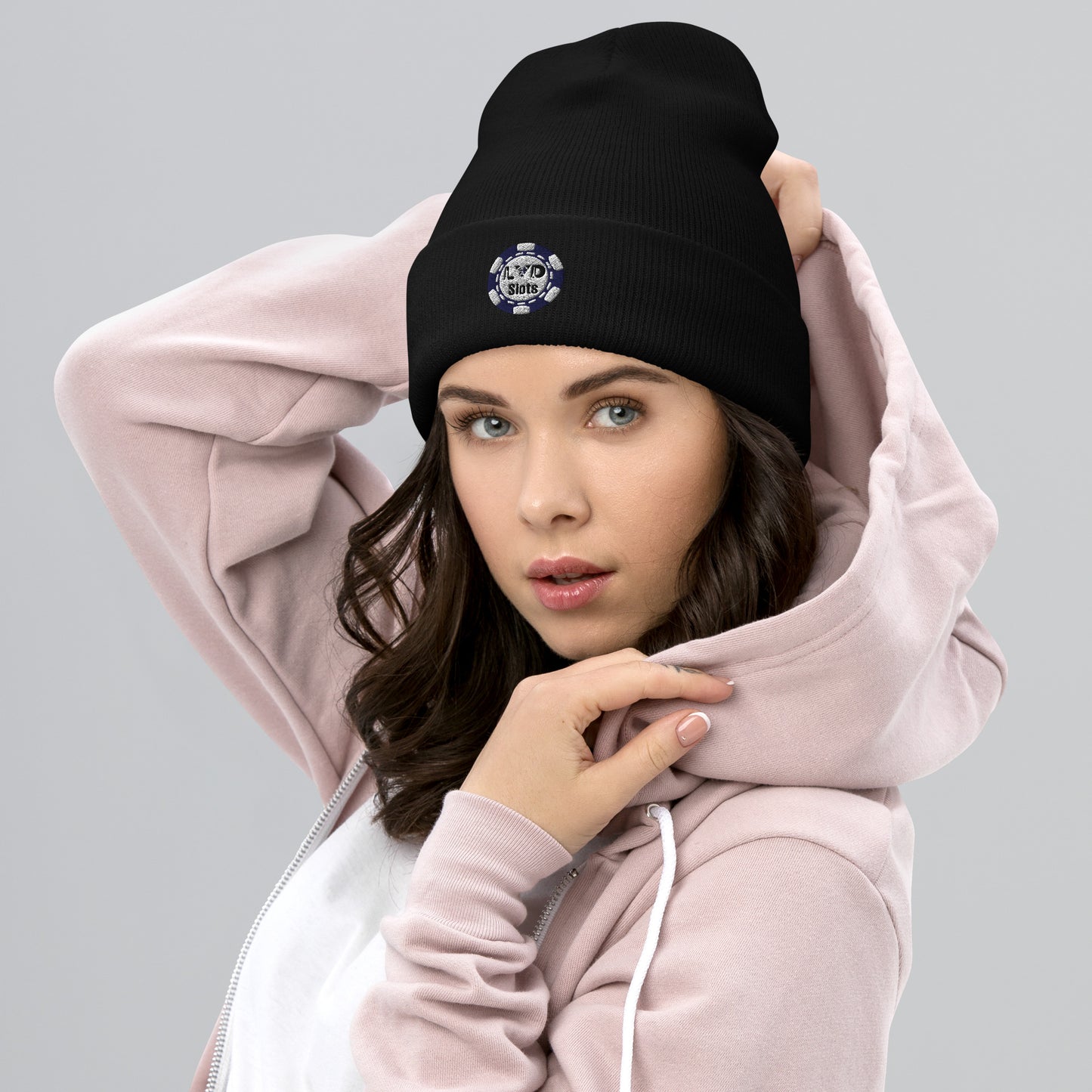 LVD Poker Chip - Cuffed Beanie