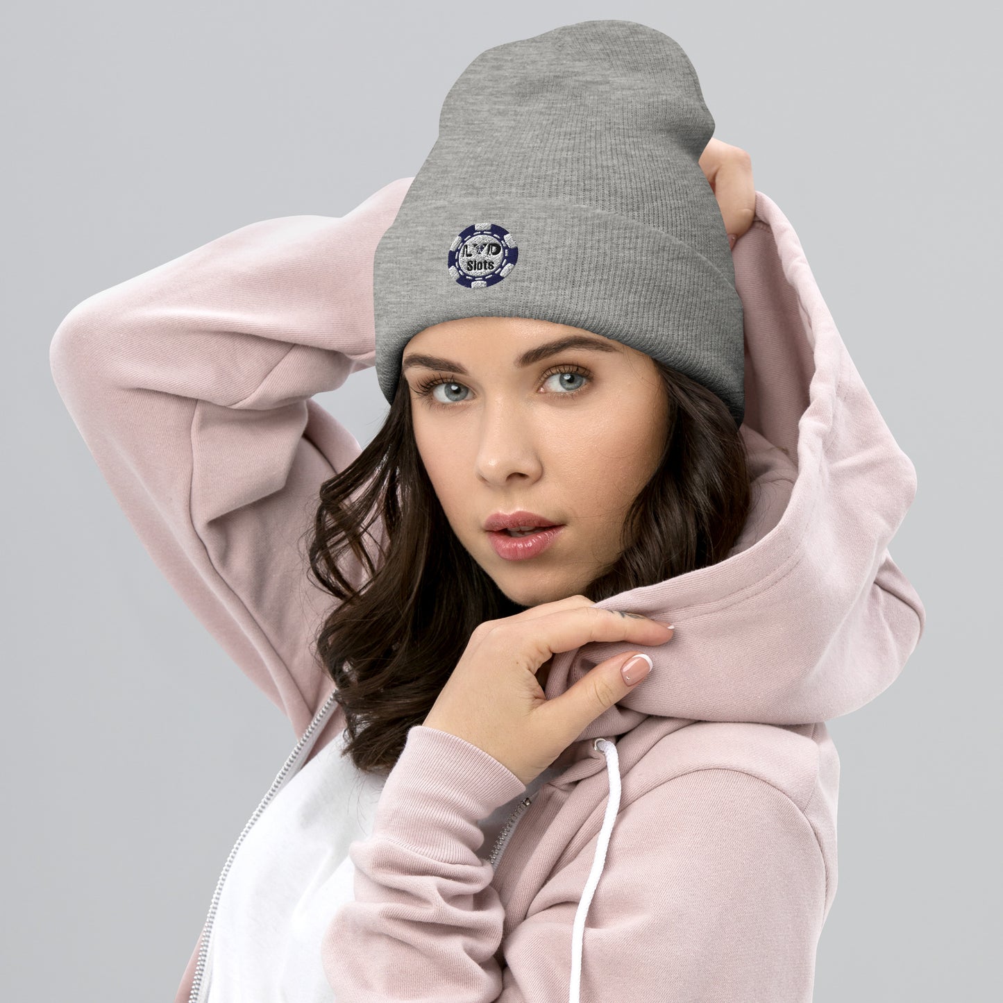 LVD Poker Chip - Cuffed Beanie