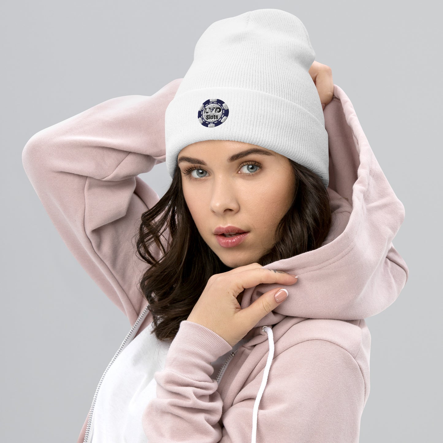 LVD Poker Chip - Cuffed Beanie