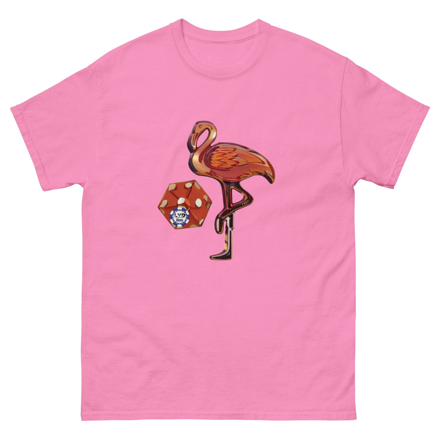 LVD Flamingo and Dice - Unisex T-Shirt