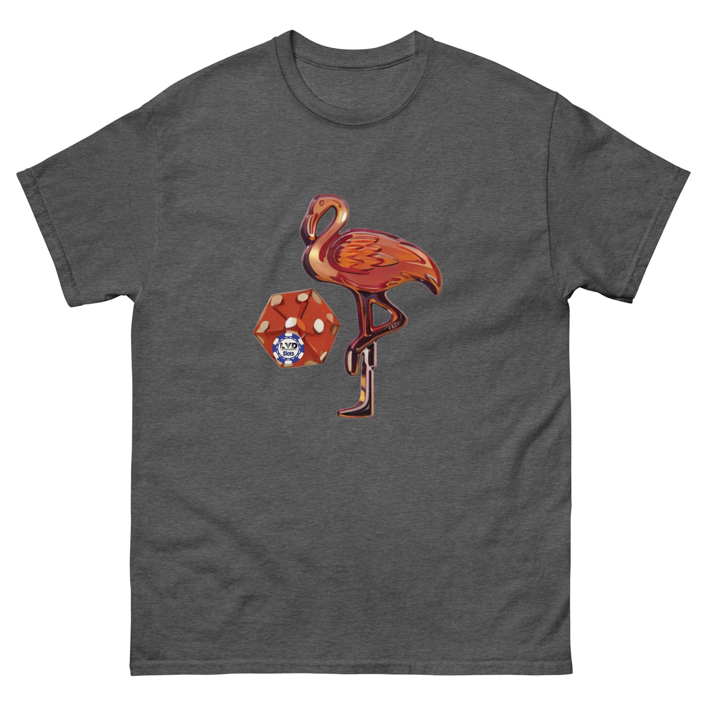 LVD Flamingo and Dice - Unisex T-Shirt